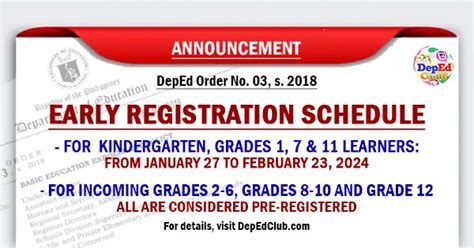 aclc enrollment 2024|EARLY REGISTRATION for SY:2024.